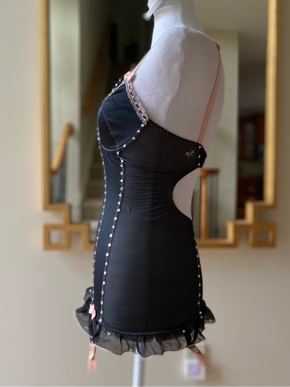 Victoria's Secret Vintage Y2K  "Sexy Little Things" garter slip Bustier 34B - Picture 4 of 15